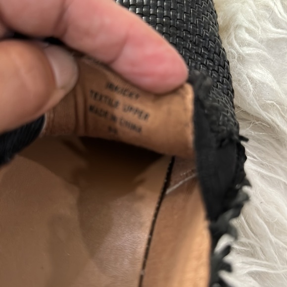 Indigo rd women’s irkicky black woven slip on shoes size 8 - Picture 7 of 9